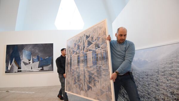 Сквозь объектив художника: как монтировалась выставка Жана Франсуа Розье в Астане - Sputnik Казахстан