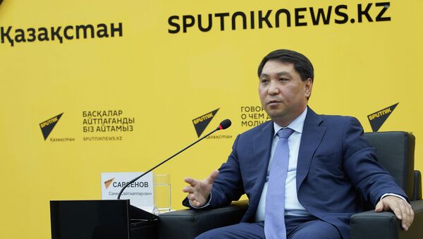Председатель правления АО Казпочта Сакен Сарсенов - Sputnik Казахстан