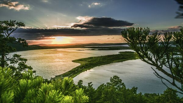 Вид на озера Щучинско-Боровской курортной зоны - Sputnik Казахстан