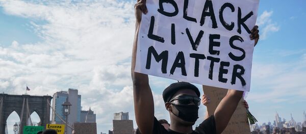 Протесты в Нью-Йорке - Sputnik Казахстан