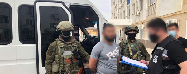 Задержание участников преступной группы Задержание участников преступной группы - Sputnik Казахстан