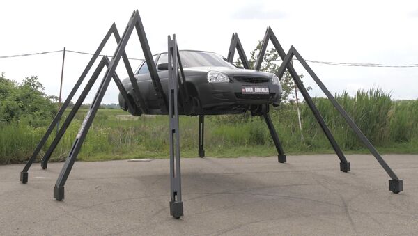 Краснодарский умелец собрал из Лады Приоры огромное насекомое - Sputnik Казахстан