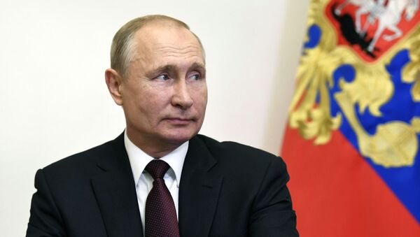 Президент РФ Владимир Путин  - Sputnik Казахстан