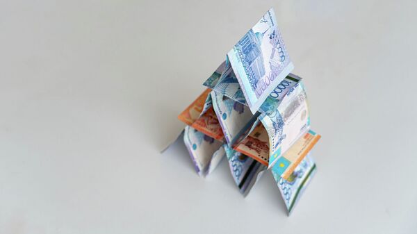 Финансовая пирамида, иллюстративное фото - Sputnik Казахстан