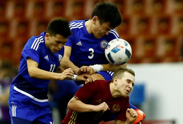 Юношеские сборные Казахстана и России в финале Мемориала Гранаткина  - Sputnik Казахстан