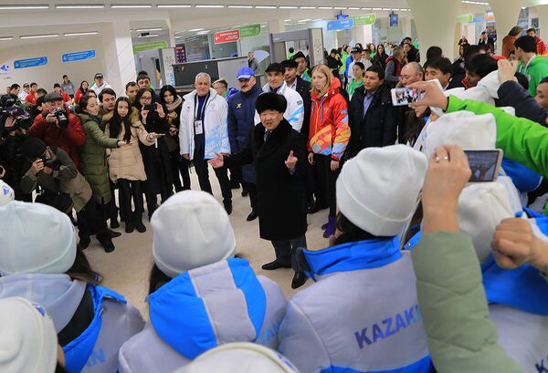 Открытие атлетической деревни Универсиады-2017 в Алматы - Sputnik Казахстан