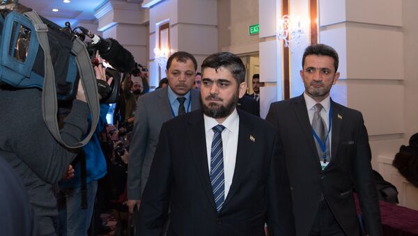 Представитель сирийской оппозиции Мохаммед Аллуш - Sputnik Казахстан