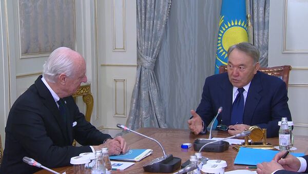 Спецпредставитель ООН по Сирии сравнил Казахстан с опытным медиатором - Sputnik Казахстан