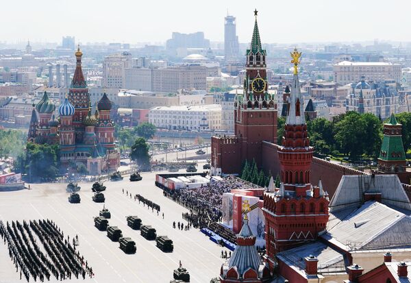 Военный парад в ознаменование 75-летия Победы на Красной площади - Sputnik Қазақстан
