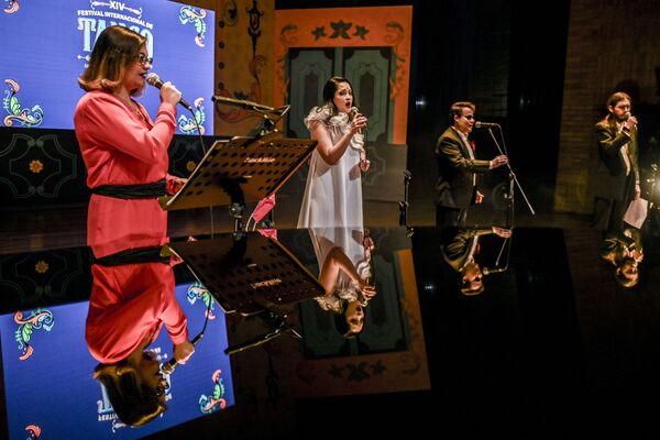 Выступление артистов на фестивале танго в Колумбии - Sputnik Казахстан