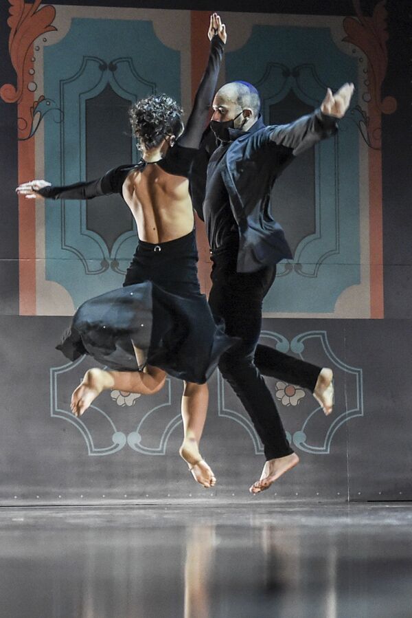 Танцоры танго на фестивале в музее Metropolitan, Колумбия - Sputnik Казахстан