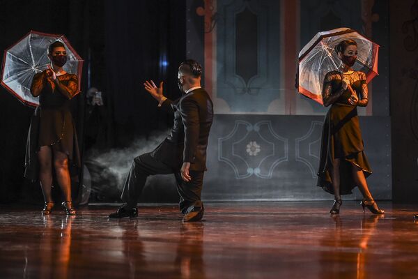 Танцоры танго на фестивале в музее Metropolitan, Колумбия - Sputnik Казахстан