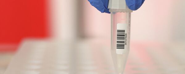 Пробирка для анализа на коронавирус - Sputnik Казахстан