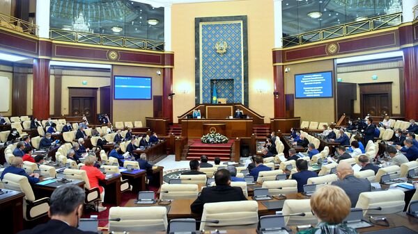 Совместное заседание палат парламента Казахстана  - Sputnik Қазақстан