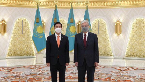 Посол Южной Кореи вручил верительные грамоты президенту Казахстана - Sputnik Казахстан