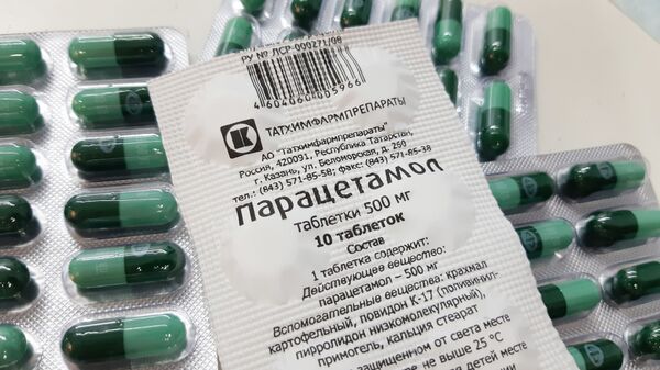 Парацетамол, таблетки, лекарства  - Sputnik Казахстан