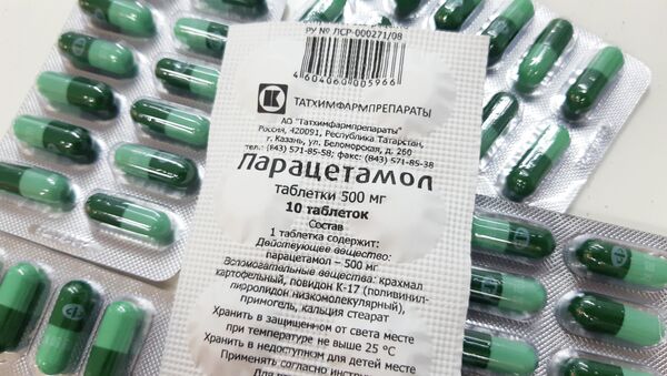 Парацетамол, таблетки лекарства - Sputnik Қазақстан