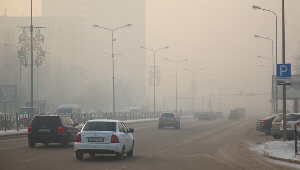 Смог и туман в Астане - Sputnik Казахстан