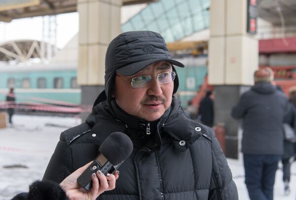 Директор департамента вокзального хозяйства НК КТЖ Жубан Корекбаев - Sputnik Казахстан