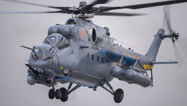 Ударный вертолет Ми-35М - Sputnik Казахстан