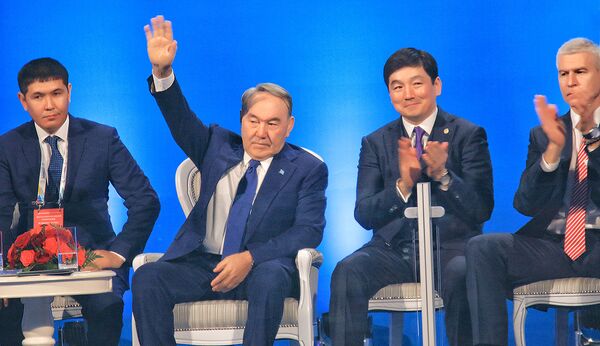Нурсултан Назарбаев на Церемонии открытия Универсиады-2017 - Sputnik Казахстан