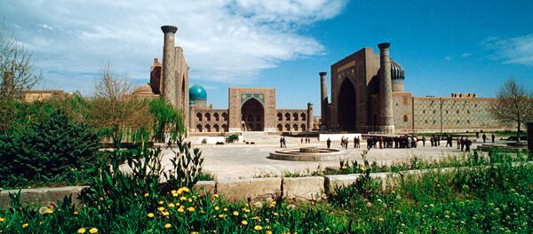 Площадь Регистан. Самарканд - Sputnik Казахстан