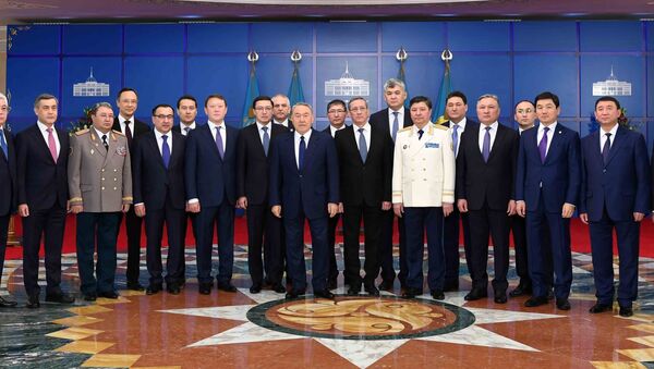 Церемония принесения присяги политическими государственными служащими - Sputnik Казахстан