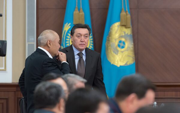 Аскар Мамин - первый заместитель премьер-министра, он же временно исполняющий обязанности и, по прогнозам политологов, будущий новый глава правительства - Sputnik Казахстан
