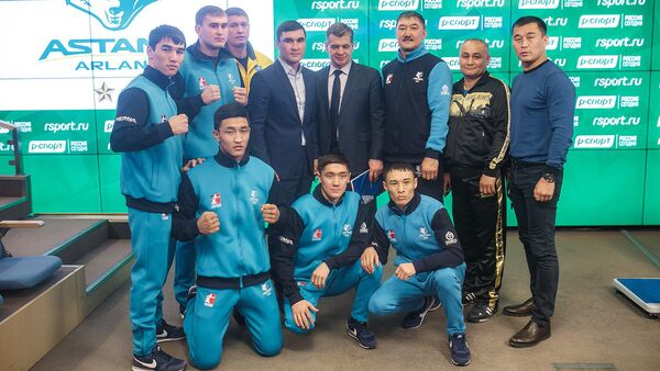 Боксеры Astana Arlans в Москве перед боями против российской Patriot Boxing Team - Sputnik Казахстан