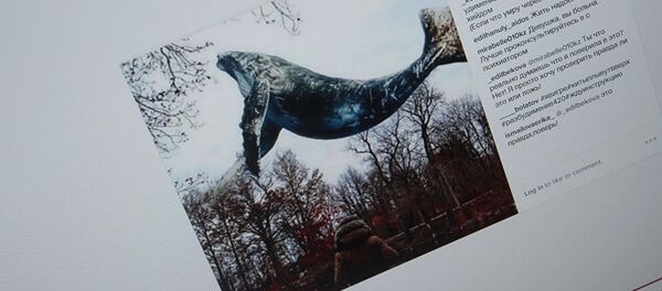 Синий кит Синий кит - Sputnik Қазақстан