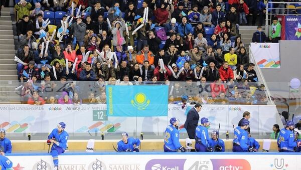 Сборная Казахстана по хоккею на Универсиаде-2017 - Sputnik Казахстан