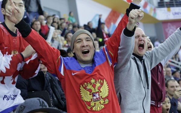 Хоккейный матч Россия - Канада - Sputnik Казахстан
