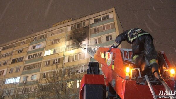 Пожар в многоэтажке в Актау - Sputnik Казахстан