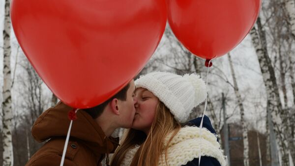 Празднование Дня святого Валентина - Sputnik Казахстан