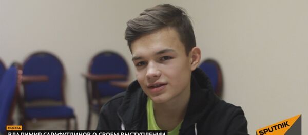 Вова Сарафутдинов покинул проект Ты супер! словами мы еще поразим этот мир Вова Сарафутдинов покинул проект Ты супер! словами мы еще поразим этот мир - Sputnik Казахстан