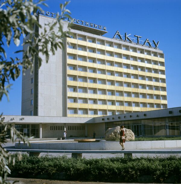 Здание гостиницы Актау - Sputnik Казахстан
