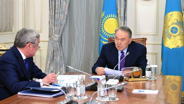 Встреча Нурсултана Назарбаева с Бердыбеком Сапарбаевым - Sputnik Казахстан