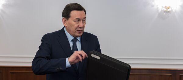 Министр внутренних дел РК Калмуханбет Касымов Министр внутренних дел РК Калмуханбет Касымов - Sputnik Казахстан