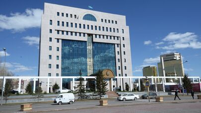 Здание Центральной избирательной комиссии Казахстана в городе Астане
