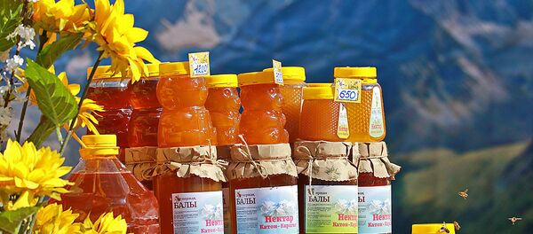 Ярмарка меда в Алматы Ярмарка меда в Алматы - Sputnik Казахстан