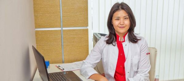 Диетолог центра спортивной медицины Доктор спорт Алия Шаймерденова Диетолог центра спортивной медицины Доктор спорт Алия Шаймерденова - Sputnik Казахстан