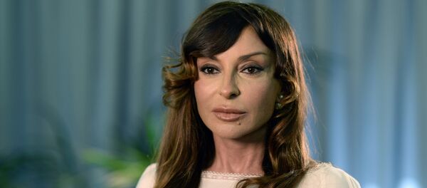 Жена президента Азербайджана Мехрибан Алиева Жена президента Азербайджана Мехрибан Алиева - Sputnik Казахстан