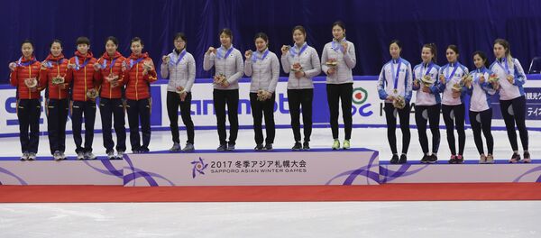 Казахстанки завоевали бронзовую медаль по шорт-треку на Азиаде в Саппоро - Sputnik Казахстан