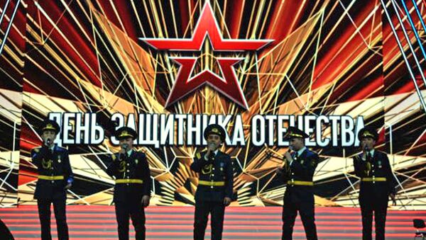 Центральный ансамбль Национального военно-патриотического центра Вооруженных Сил РК - Sputnik Казахстан