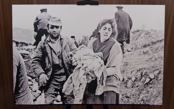 Фотовыставка За мир, свободный от геноцидов: Ходжалинская трагедия - Sputnik Казахстан
