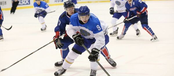 Казахстанские хоккеисты на Азиаде - Sputnik Казахстан