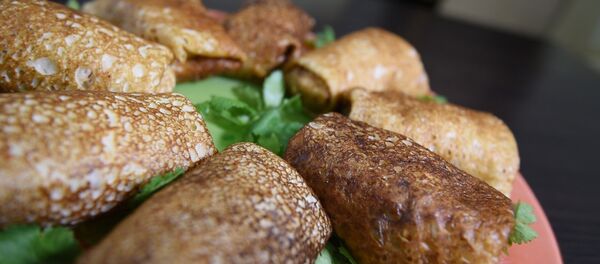 Вегетарианские блины: просто, быстро и полезно Вегетарианские блины: просто, быстро и полезно - Sputnik Казахстан