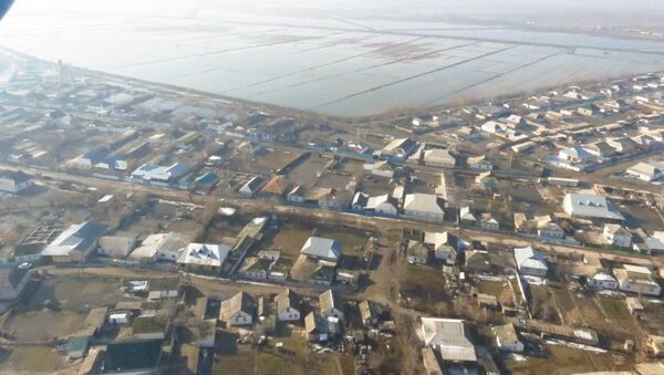 Аким ЮКО осмотрел затопленные участки области - Sputnik Казахстан