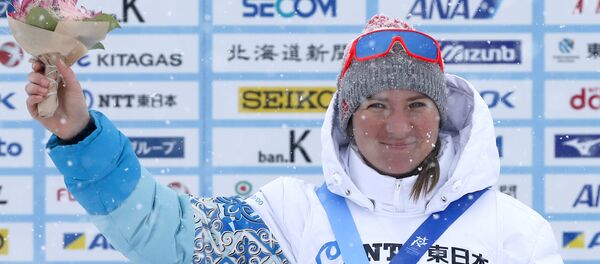 Биатлонистка Галина Вишневская выиграла масс-старт на 12,5 км на Азиаде в Саппоро - Sputnik Казахстан