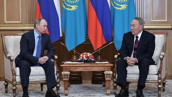 Путин поблагодарил Назарбаева - Sputnik Казахстан